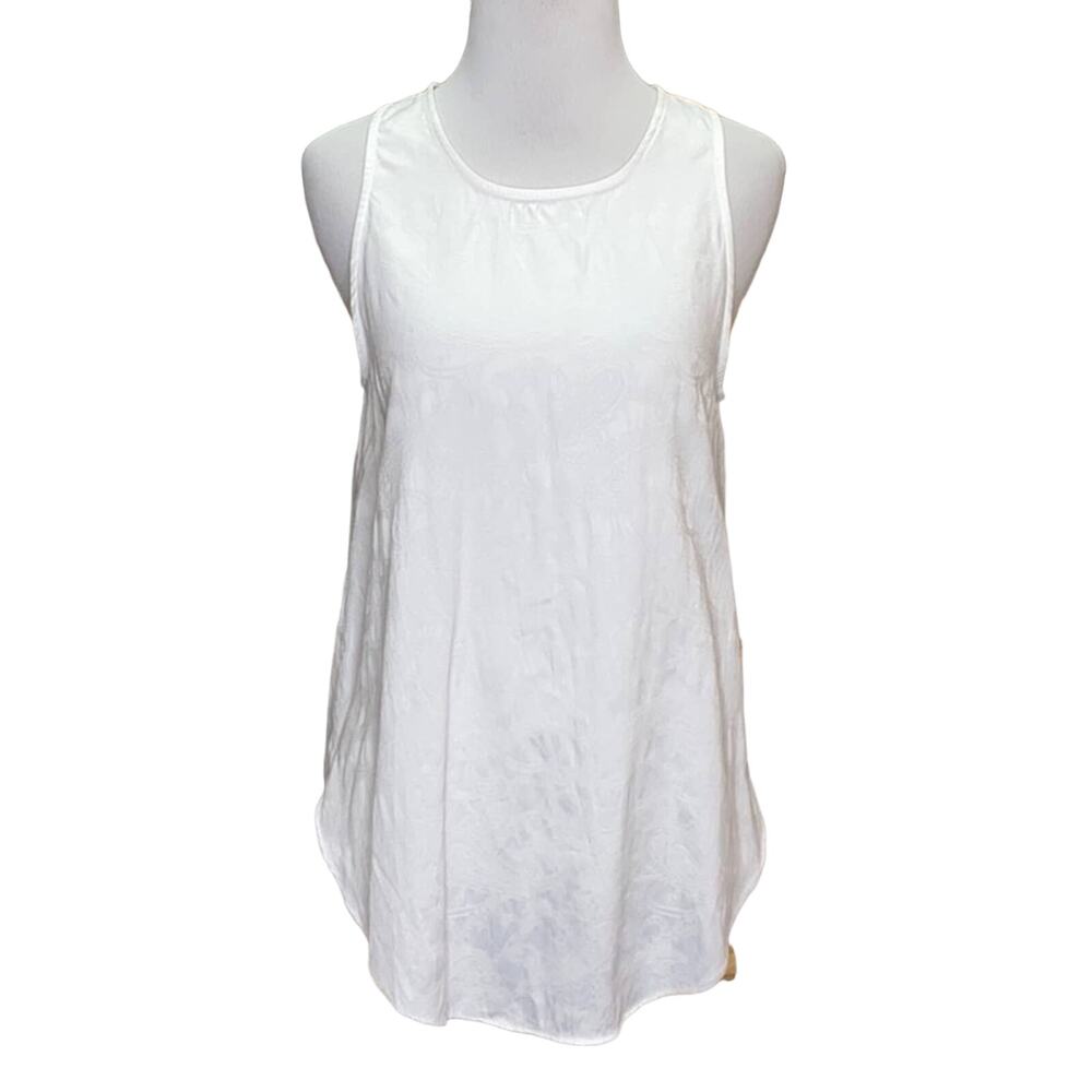 Wilfred Sevres Paisley White Halter Blouse XS